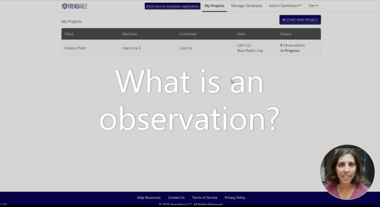 what is an observation?