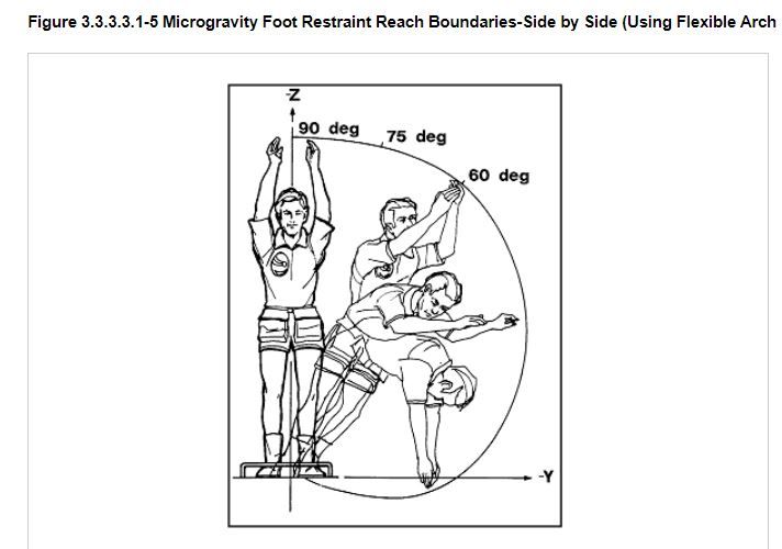 NASA's anthropometric design considerations